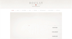 Desktop Screenshot of boulayphotography.com