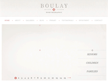 Tablet Screenshot of boulayphotography.com